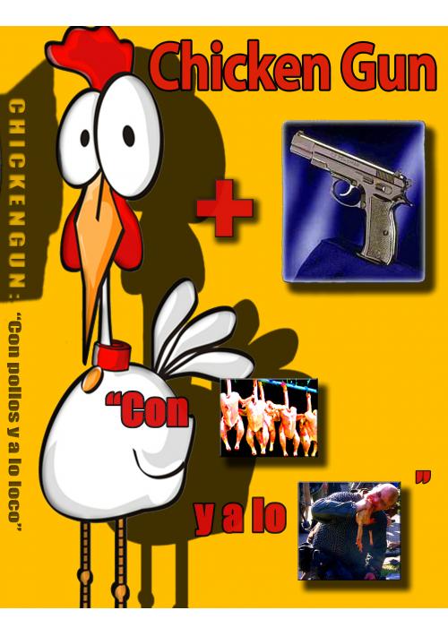 Cartel de Chicken Gun