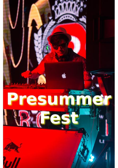 Cartel de PreSummer Fest Rouge 2018