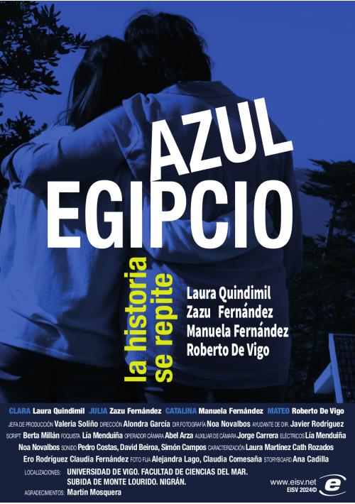 Cartel de Azul Egipcio