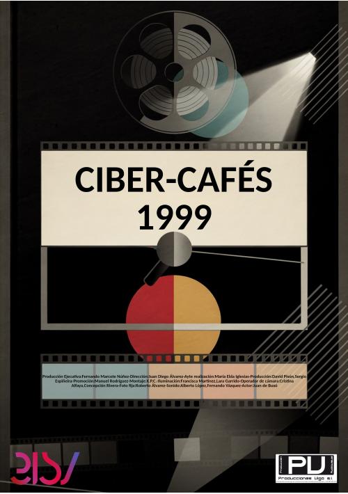 Cartel de Ciber-cafés