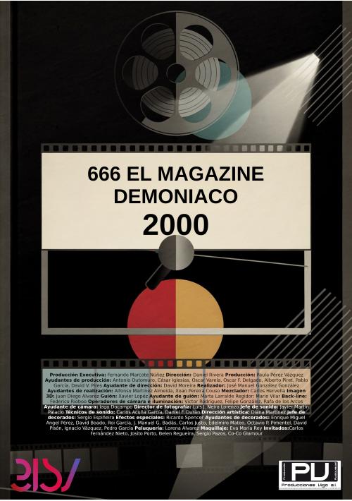 Cartel de 666 O magazine demoniaco