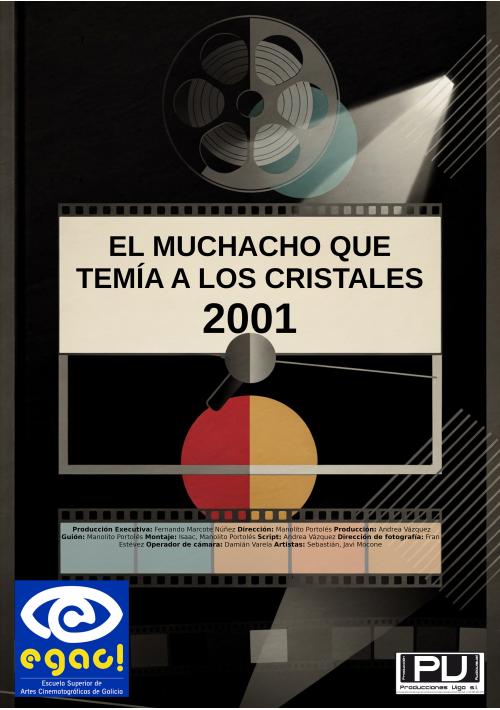 Cartel de El muchacho que temía a los cristales