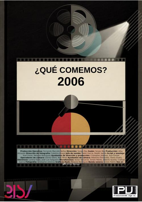 Cartel de Qué comemos