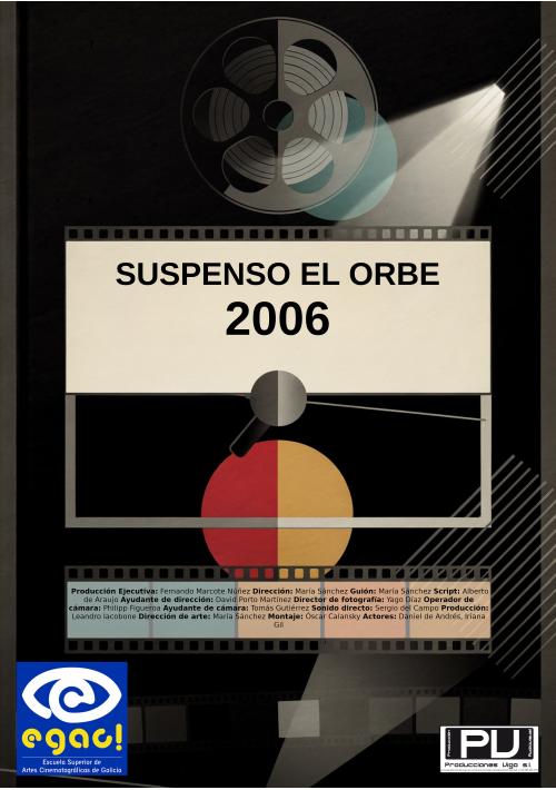 Cartel de Suspenso el orbe