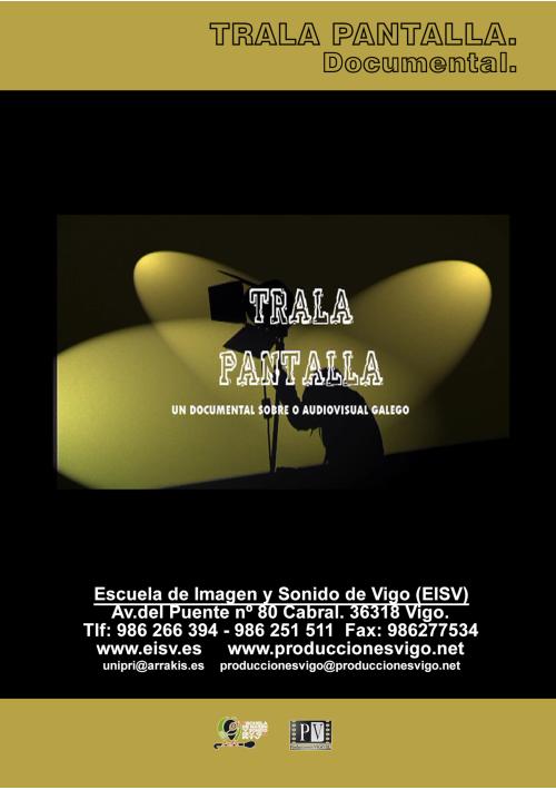 Cartel de Trala pantalla