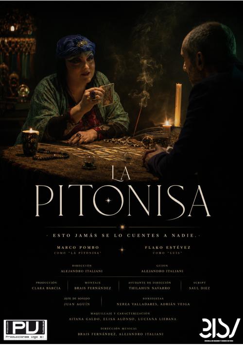 Cartel de La pitonisa